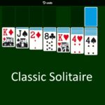 Classic Solitaire screenshot showing gameplay