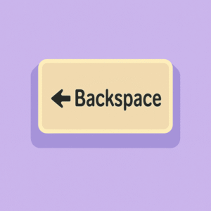 3. Backspace Key