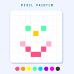 Pixel Painter – Free Online Pixel Art Activity for Kids
