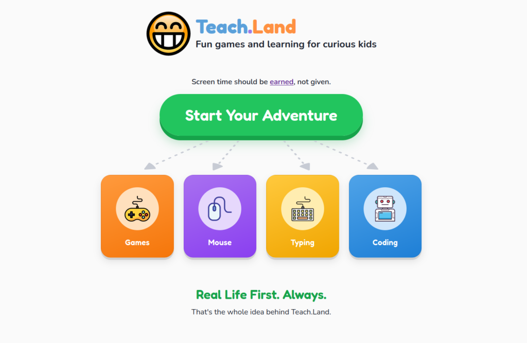 New look for teach.land